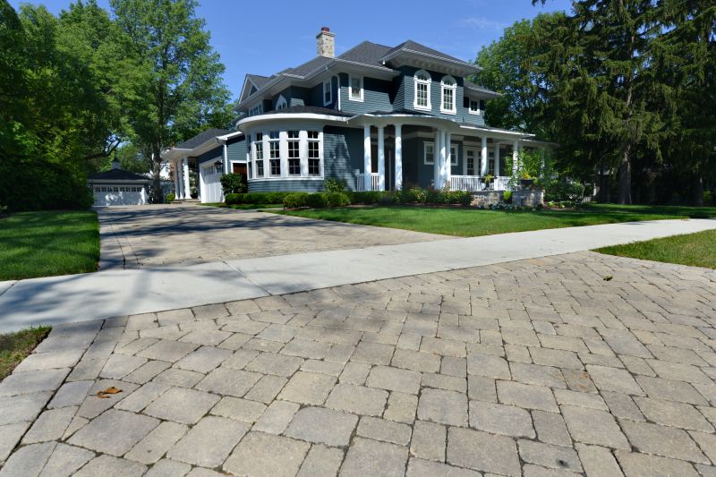 Finished Paver Driveway
